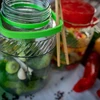 Pot 5 L met tang - groene deksel - 9 ['grote pot', ' grote pot', ' grote pot', ' grote pot', ' grote glazen pot', ' pot voor conserven', ' voor fermentatie', ' voor komkommers', ' voor kool', ' industriële pot', ' pot met tang', ' pot tang', ' tang voor komkommers']
