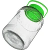 Pot 5 L met tang - groene deksel - 4 ['grote pot', ' grote pot', ' grote pot', ' grote pot', ' grote glazen pot', ' pot voor conserven', ' voor fermentatie', ' voor komkommers', ' voor kool', ' industriële pot', ' pot met tang', ' pot tang', ' tang voor komkommers']