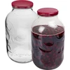 Pot 5L met gekleurd deksel fi 100 - 5 ['Pot voor likeuren', ' voor likeuren', ' pot voor alcohol', ' pot voor fermentatie', ' pot voor punch', ' pot voor limonade', ' pot 5L', ' pot met deksel', ' decoratieve pot', ' decoratieve pot', ' pot voor conserven', ' pot', ' glazen pot', ' metalen deksel', ' deksel fi 100']