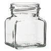 Pot TO 120 ml Vier hoeken fi 53 deksel - 6 stuks - 4 