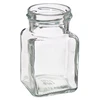 Pot TO 150 ml Vier hoeken fi 53 deksel - 6 stuks - 4 