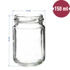 Pot TO 156 ml gekleurde deksel fi 53/4 -6 stuks - 7 ['potjes', ' kleine potjes', ' potje', ' glazen pot', ' glazen potjes', ' pot met deksel', ' potjes voor conserven', ' pot voor wecken', ' potjes voor wecken', ' potjes voor kruiden', ' pot voor jam', ' pot voor confituur', ' pot voor honing', ' potje voor honing']