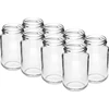 Pot TO 190ml met gekleurde deksel fi 53 - 8 stuks - 5 ['potjes', ' kleine potjes', ' potje', ' glazen pot', ' glazen potjes', ' pot met deksel', ' potjes voor conserven', ' pot voor wecken', ' potjes voor wecken', ' potjes voor kruiden', ' pot voor jam', ' pot voor confituur', ' pot voor honing', ' potjes TO 190 ml']