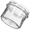 Pot TO 235 ml met gekleurde deksel fi82 - 6 stuks - 4 ['glazen pot', ' decoratieve deksels', ' voor conserven', ' voor conserven', ' voor jam', ' set potten']