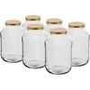 Pot TO 2L met gouden deksel fi82/6 - 6 stuks - 4 