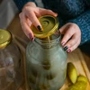 Pot TO 2L met gouden deksel fi82/6 - 6 stuks - 4 ['potten', ' glazen pot', ' glazen potten', ' pot met deksel', ' pot voor het inmaken van augurken', ' pot voor augurken', ' pot voor likeuren', ' pot voor likeuren']