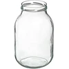 Pot TO 3 L met plastic deksel + tang fi 100 - 2 ['pot', ' glazen pot', ' glazen pot', ' pot met deksel', ' pot voor het inmaken van augurken', ' pot voor augurken', ' pot voor likeuren', ' pot voor likeuren', ' pot met tang', ' augurktang', ' keukentang']