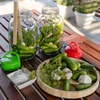 Pot TO 4 L en deksel fi 100 met handvat - 9 ['pot', ' glazen pot', ' glazen pot', ' pot met deksel', ' pot voor het inmaken van augurken', ' pot voor augurken', ' pot voor likeuren', ' pot voor likeuren', ' pot met tang', ' tang voor augurken', ' keukentang']
