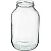Pot TO 4 L met plastic deksel + tang fi 100 - 2 ['pot', ' glazen pot', ' glazen pot', ' pot met deksel', ' pot voor het inmaken van augurken', ' pot voor augurken', ' pot voor likeuren', ' pot voor likeuren', ' pot met tang', ' tang voor augurken', ' keukentang']