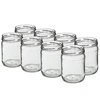 Pot TO 500 ml fi 82/6 - 8 stuks  - 1 ['potten', ' kleine potten', ' potje', ' glazen pot', ' glazen potten', ' potten voor conserven', ' pot voor wecken', ' potten voor wecken', ' potten voor kruiden', ' pot voor jam', ' pot voor confituur', ' pot voor honing', ' potje voor honing']