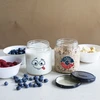 Pot TO 580ml fi 82 met kleurrijke opdruk en zwarte deksel, 3 stuks. - 7 ['pot met opdruk', ' voor conserven', ' pot met opschriften', ' decoratieve pot', ' pot met deksel', ' pot 580 ml', ' decoratieve pot', ' zwarte deksels voor potten', '']