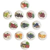 Pot TO 900 ml met gekleurd deksel fi82/6 - 6 stuks - 4 