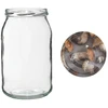 Pot TO 900 ml met gekleurd deksel fi82/6 - 6 stuks - 6 