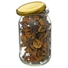 Pot TO 900 ml met gouden deksel fi 82/6 - 6 stuks. - 7 ['potten', ' glazen pot', ' glazen potten', ' pot met deksel', ' potten voor conserven', ' pot voor wecken', ' potten voor wecken', ' pot voor augurken', ' pot voor honing', ' 900 ml', ' 0', '9 l.']