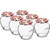 Pot TO Amfora 580 ml met gekleurde deksel fi82/6-6st. - 9 