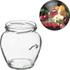 Pot TO Amfora 580 ml met gekleurde deksel fi82/6-6st. - 8 ['pot voor conserven', ' decoratieve pot', ' weckpot', ' pot voor compote', ' pot voor groentesalades', ' pot voor ingelegde groenten', ' pot voor ingelegde paddenstoelen', ' pot met decoratieve deksel', ' set potten', ' pot 0', '5 L']