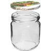 Pot TO Gurken 425 ml met gekleurde deksel fi 82/6 - 6 stuks - 2 ['groenteconserven', ' ingelegde courgette', ' gefermenteerde bloemkool', ' tomatenpuree', ' potten met deksels', ' zelfgemaakte weckpotten', ' voor fermentatie', ' tomatenconserven', ' gefermenteerde paprika', ' ingelegde paprika']