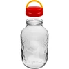 Pot voor likeuren 5L en deksel met handvat - 3 ['Pot voor likeuren', ' voor likeuren', ' pot voor alcohol', ' pot voor fermentatie', ' pot voor punch', ' pot voor limonade', ' pot 5L', ' pot met deksel', ' pot met handvat', ' decoratieve pot', ' decoratieve pot', ' pot voor conserven', ' pot', ' glazen pot']