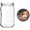 Potten 300 ml met gekleurd deksel fi 66 - 6 stuks - 7 ['potten voor conserven', ' potten 300 ml', ' set potten', ' potten voor conserven', ' potten met gekleurde deksels', ' gekleurde deksels', ' voor compotes', ' voor jam']