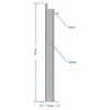 Premium filtratiekolom van roestvrij staal, inclusief accessoires en actieve kool - 12 ['filtratiekolom', ' filtratiekolom voor brouwsel', ' filtratiekolom voor actieve kool', ' filtratiekolom van roestvrij staal', ' distilleerapparatuur', ' distillatie', ' alcohol distillatie', ' set voor alcohol distillatie', ' set voor koolstoffiltratie van distillaat', ' filterbuis', ' siliconenslang']