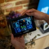 RCC weerstation, DCF – elektronisch, verlicht, draadloos, sensor, zwart - 14 ['draadloos weerstation', ' weerstation', ' draadloze sensor', ' drukmeting', ' vochtigheidsmeting', ' weerstation', ' multifunctioneel weerstation', ' elektronisch weerstation', ' multifunctionele weersomstandighedenmeter', ' praktisch cadeau']