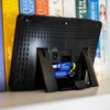 RCC weerstation, DCF – elektronisch, verlicht, draadloos, sensor, zwart - 16 ['draadloos weerstation', ' weerstation', ' draadloze sensor', ' drukmeting', ' vochtigheidsmeting', ' weerstation', ' multifunctioneel weerstation', ' elektronisch weerstation', ' multifunctionele weersomstandighedenmeter', ' praktisch cadeau']