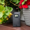 RCC weerstation, DCF – elektronisch, verlicht, draadloos, sensor, zwart - 17 ['draadloos weerstation', ' weerstation', ' draadloze sensor', ' drukmeting', ' vochtigheidsmeting', ' weerstation', ' multifunctioneel weerstation', ' elektronisch weerstation', ' multifunctionele weersomstandighedenmeter', ' praktisch cadeau']