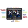 RCC weerstation, DCF – elektronisch, verlicht, draadloos, sensor, zwart - 10 ['draadloos weerstation', ' weerstation', ' draadloze sensor', ' drukmeting', ' vochtigheidsmeting', ' weerstation', ' multifunctioneel weerstation', ' elektronisch weerstation', ' multifunctionele weersomstandighedenmeter', ' praktisch cadeau']