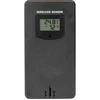 RCC weerstation, DCF – elektronisch, verlicht, draadloos, sensor, zwart - 8 ['draadloos weerstation', ' weerstation', ' draadloze sensor', ' drukmeting', ' vochtigheidsmeting', ' weerstation', ' multifunctioneel weerstation', ' elektronisch weerstation', ' multifunctionele weersomstandighedenmeter', ' praktisch cadeau']