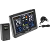 RCC weerstation, DCF – elektronisch, verlicht, draadloos, sensor, zwart - 5 
