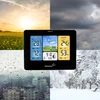 RCC Weerstation – elektronisch, verlicht, draadloos, sensor, zwart - 18 ['draadloos weerstation', ' meting van buitentemperatuur en binnentemperatuur', ' vochtigheidsmeting', ' weerstation met kleurendisplay', ' nauwkeurig weerstation', ' cadeau', ' black weekend', ' weerstation']
