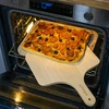 Rechthoekige pizzasteen, gemaakt van cordieriet, - 38 x 30,5 cm - 9 ['baksteen voor het bakken van pizza', ' baksteen voor het bakken van brood', ' rechthoekige pizzasteen', ' grote pizzasteen', ' pizza']