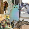 Reflecterende vogelafschrikhanger - uil met belletjes - 8 ['vogelverschrikker', ' vogelafschrikuil', ' reflecterende afschrikker', ' reflecterende uil met belletjes', ' bescherming van gewassen en boomgaarden tegen vogels', ' bescherming van tuinen', ' percelen en tuinhuisjes tegen vogels', ' bescherming van bomen en struiken tegen vogels', ' effectieve vogelverschrikker', ' uil tegen vogels', ' uil met reflectoren en geluid tegen vogels', ' vogelverschrikker in de vorm van een uil', ' afschrikken van duiven', ' spreeuwen', ' kraaien', ' hanger voor vogels', ' hanger om vogels af te schrikken']