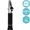 Refractometer voor alcohol - 7 ['voor het meten van het alcoholgehalte', ' om de alcoholconcentratie in brouwsels te controleren', ' refractometer', ' drankproductie', ' alcoholmeting in vloeistoffen', ' meetapparatuur voor alcohol', ' eenvoudige meting van alcoholconcentratie', ' alcoholmeting in vloeistoffen zonder andere toevoegingen', ' alcoholpercentages', ' alcoholpercentage']