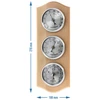 Retro weerstation - natuurlijk hout met zilveren wijzerplaten - 5 ['retro weerstation', ' temperatuurmeting', ' drukmeting', ' vochtigheidsmeting', ' comfort in huis', ' stijlvol weerstation', ' drie in één – multifunctioneel weerstation', ' elegant weerstation', ' welk weerstation te kiezen', ' traditioneel weerstation', ' weerstation in houten behuizing', ' weerstation natuurlijk hout', ' thermometer als cadeau', ' bloeddrukmeter', ' luchtvochtigheidsmeter', ' hygrometer', ' nauwkeurige thermometer', ' hygrometer met thermometer', ' weerstation voor aan de muur', ' hoe de temperatuur in kamers meten', ' retro thermometer', ' houten weerstation', ' weerstation met zilveren wijzerplaten']