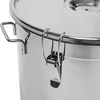 Roestvrijstalen container 30 l met deksel - 5 ['container met deksel', ' wijnmaken', ' bierbrouwen', ' fermentatiecontainer', ' voor fermentatie']