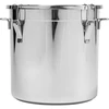 Roestvrijstalen container 30 l met deksel - 7 ['container met deksel', ' wijnmaken', ' bierbrouwen', ' fermentatiecontainer', ' voor fermentatie']