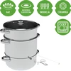 Roestvrijstalen sapextractor 8 L - 3 ['sapextractor van roestvrij staal 8 l', ' roestvrijstalen sapextractor', ' sapextractor', ' roestvrijstalen sapextractor beoordelingen', ' sapextractor Lidl', ' aronia sap uit sapextractor', ' stalen sapextractor', ' roestvrijstalen sapextractor', ' sapextractor voor thuis', ' sap uit sapextractor', ' zelfgemaakt sap', ' stoomkoker', ' sapextractor met stoomkokerfunctie']