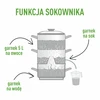 Roestvrijstalen stoomextractor met stoomkoker 5 L - 6 ['stoomextractor', ' stoomkoker', ' roestvrijstalen stoomextractor', ' inductie stoomextractor', ' gasfornuis', ' 5 L', ' voor sappen', ' huisgemaakte sap']