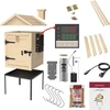 Rokerij 115 L dragON Wood 60E houten, met elektrische verwarmingsmodule en controller - 7 