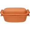 Romeinse pot 2,5L - 2 ['Romeinse pot', ' vetvrij braden', ' stomen', ' voor vlees', ' voor brood', ' voor vis', ' voor vegetariërs', ' eenpansgerechten', ' gerechten voor kinderen', ' dieetgerechten', ' voor brood bakken', ' kleipot', ' aardewerken pot', ' cadeau-idee', ' voor paté', ' voor paté', ' cakevorm']