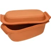 Romeinse pot 2,5L - 3 ['Romeinse pot', ' vetvrij braden', ' stomen', ' voor vlees', ' voor brood', ' voor vis', ' voor vegetariërs', ' eenpansgerechten', ' gerechten voor kinderen', ' dieetgerechten', ' voor brood bakken', ' kleipot', ' aardewerken pot', ' cadeau-idee', ' voor paté', ' voor paté', ' cakevorm']