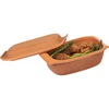 Romeinse pot 2,5L - 9 ['Romeinse pot', ' vetvrij braden', ' stomen', ' voor vlees', ' voor brood', ' voor vis', ' voor vegetariërs', ' eenpansgerechten', ' gerechten voor kinderen', ' dieetgerechten', ' voor brood bakken', ' kleipot', ' aardewerken pot', ' cadeau-idee', ' voor paté', ' voor paté', ' cakevorm']