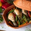 Romeinse pot 4 L - 12 ['cadeau', ' voor het braden van vlees', ' voor het bakken van brood', ' kleipot', ' bakken zonder aanbranden', ' koken zonder vet', ' gezond koken']