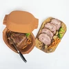 Romeinse pot 4L - 7 ['Romeinse pot', ' vetvrij braden', ' stomen', ' voor vlees', ' voor brood', ' voor vis', ' voor vegetariërs', ' eenpansgerechten', ' gerechten voor kinderen', ' dieetgerechten', ' voor brood bakken', ' kleipot', ' aardewerken pot', ' cadeau-idee']