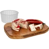 Ronde kaasvorm Ø 13 x 7 cm voor 800 g - 6 ['kaasvorm', ' cilindervorm', ' kaas', ' zelfgemaakte kaas', ' kaas vormen', ' huisgemaakte kaas', ' kaasvorm', ' kaasmal', ' kaasmaken', ' hoe maak je kaas', ' voor kaas', ' stremselkaas']