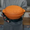 Ronde Romeinse pot 4 L - 17 ['cadeau', ' voor het braden van vlees', ' voor het bakken van brood', ' kleipot', ' bakken zonder aanbranden', ' koken zonder vet', ' gezond koken']
