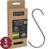 Rookhaken - S, gesneden 45° 3mm x 150mm 5 stuks  - 1 ['rookhaak', ' rookhaak voor vlees', ' rookhaak voor vleeswaren', ' haak voor vleeswaren', ' rookhaken', ' roestvrijstalen haken', ' S rookhaken', ' set haken', ' haken voor rokerij', ' haken voor het drogen van vleeswaren', ' haken voor kazen', ' klassieke haken']