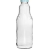 Sapfles 1 L met twist-off dop - fi 43 - 3 ['sapfles', ' glazen fles', ' Kubuś fles', ' fles 1 L', ' sappenflessen', ' 6x glazen sapfles', ' sapje', ' roomfles', ' flessen met dop', ' flessen met doppen', ' klikdoppen', ' gekleurde doppen', ' geruite doppen met opdruk', ' fles voor limonade', ' milkshakes', ' smoothies']