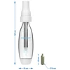 Saturator voor water en dranken + 10 patronen - 8 ['saturator', ' water saturator', ' bruiswater saturator', ' patronen voor saturators', ' patroon voor saturator', ' huishoudelijke saturator', ' hoe bruiswater te maken', ' welke sifon voor bruiswater', ' prosecco', ' prosecco wijnen', ' frisdranken', ' bruisdrankmachine', ' mousserende wijn', ' wijn met bruiswater', ' wijn carboneren', ' sodawater', ' sodawater lodz', ' sodawater thuis', ' sifon voor sodawater', ' waar komt sodawater vandaan', ' essences', ' smaakstoffen', ' smaakstoffen voor alcohol', ' smaakstof voor alcohol', ' essence', ' essence voor alcohol']